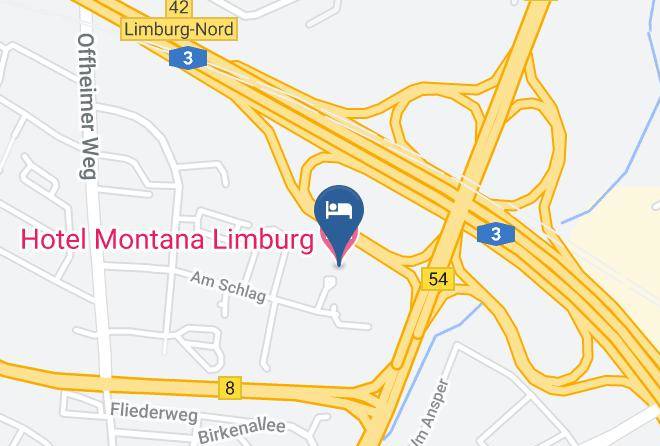 Hotel Montana Limburg Map