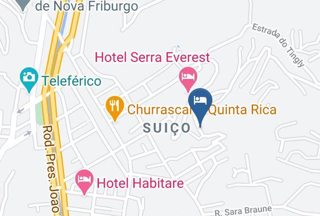 Nova Friburgo - Hotel Montanas Maps