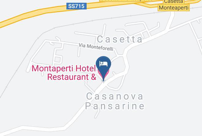 Siena - Montaperti Hotel Restaurant & Spa Maps