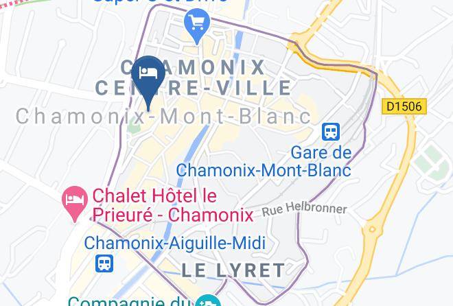 Haute Savoie - Hotel Mont Blanc Maps