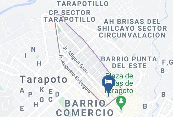 Tarapoto - Hotel Monte Azul Maps