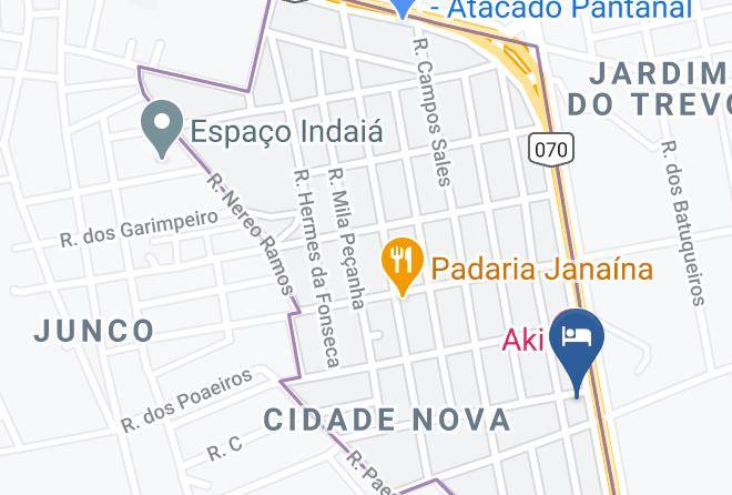 Caceres - Hotel Monte Carlo Maps