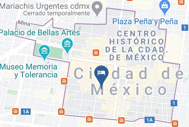 Cuauhtemoc - Hotel Monte Carlo Maps