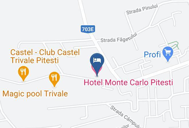Pitesti - Hotel Monte Carlo Maps