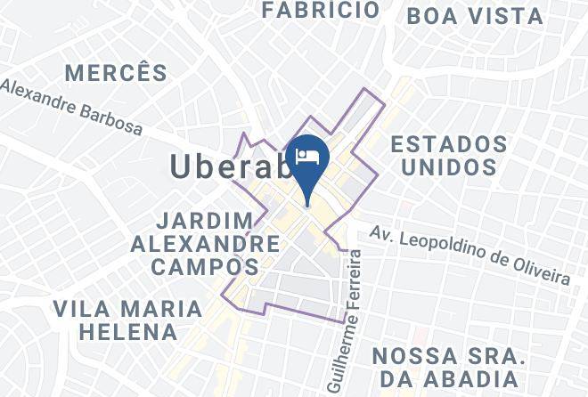 Uberaba - Hotel Monte Carlo Uberaba Maps