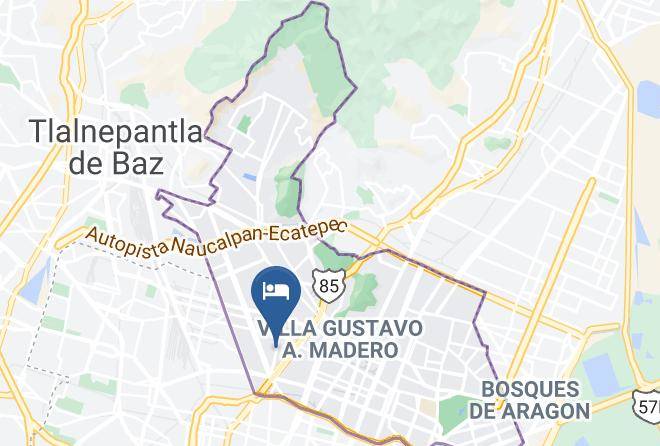 Gustavo A Madero - Hotel Monte Casino Maps