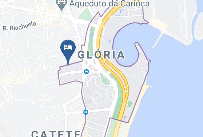Rio De Janeiro Santa Teresa - Hotel Monte Castelo Maps