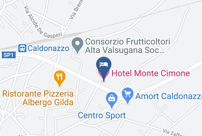 Trento - Hotel Monte Cimone Maps