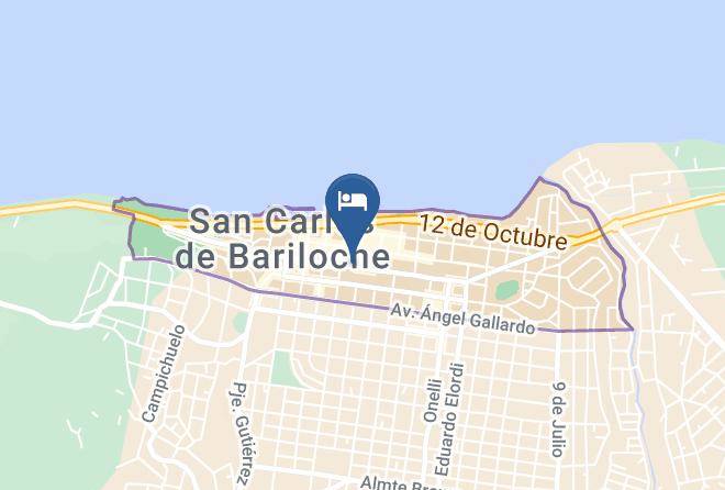 Bariloche - Hotel Monte Claro Maps