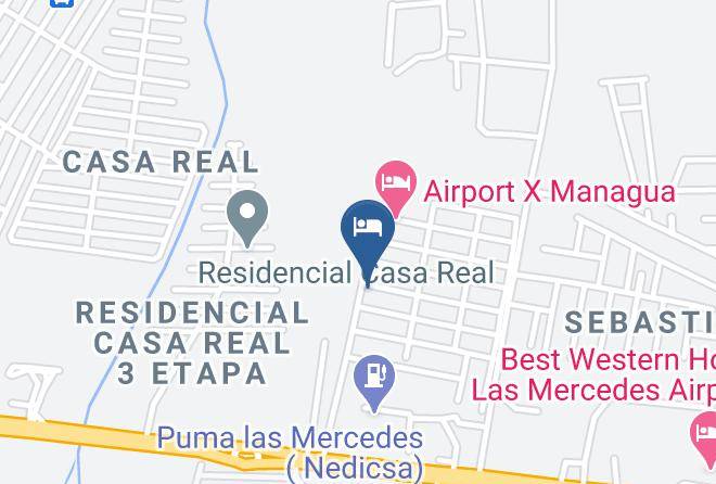 Managua - Hotel Monte Cristi Maps