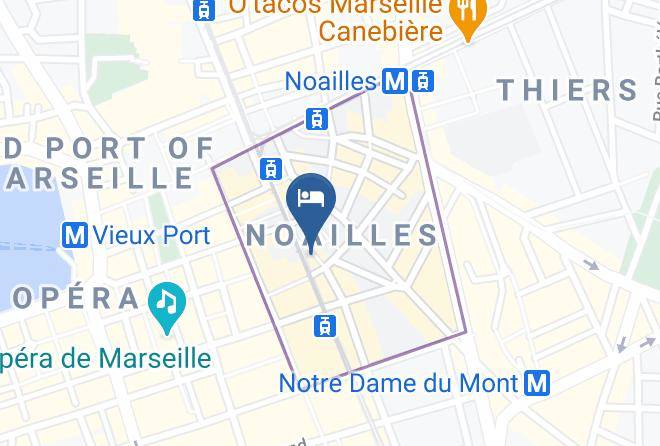 Bouches Du Rhone - Hotel Monte Cristo Maps