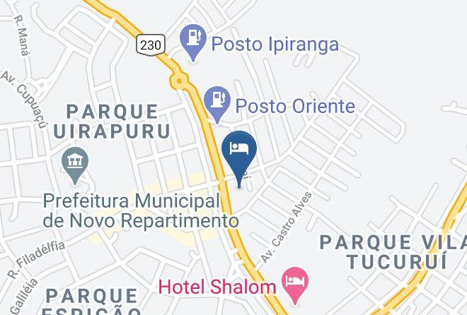 Hotel Monte Das Oliveiras Map
