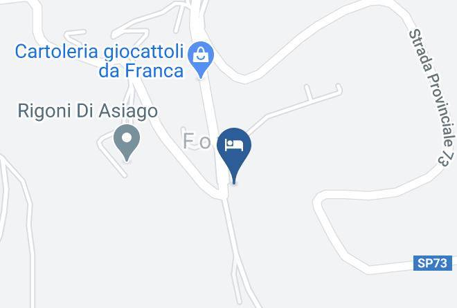 Vicenza - Hotel Ristorante Monte Fior Maps