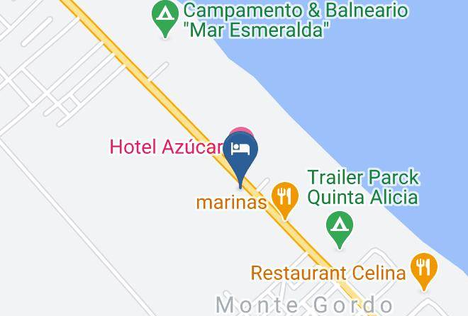 Tecolutla - Hotel Monte Gordo Maps