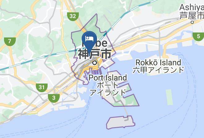 Kobe City Chuo Ward - Hotel Monte Hermana Kobe Amalie Maps