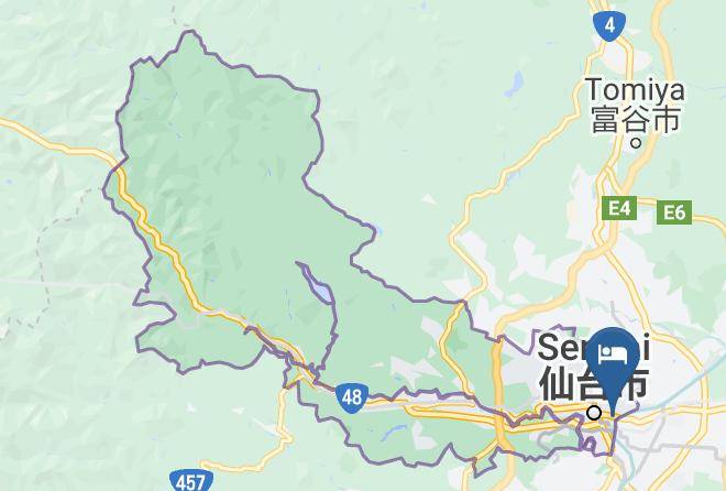 Sendai City Aoba Ward - Hotel Monte Hermana Sendai Maps
