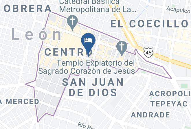 Leon - Hotel Monte Leon Maps