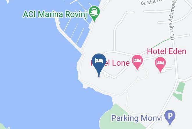 Rovinj - Hotel Monte Mulini Maps