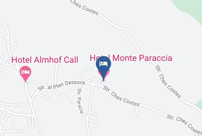 Bolzano - Hotel Monte Paraccia Maps
