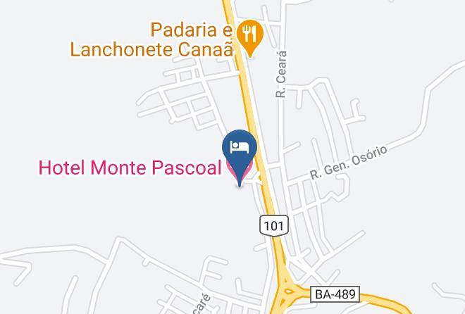 Itamaraju - Hotel Monte Pascoal Maps