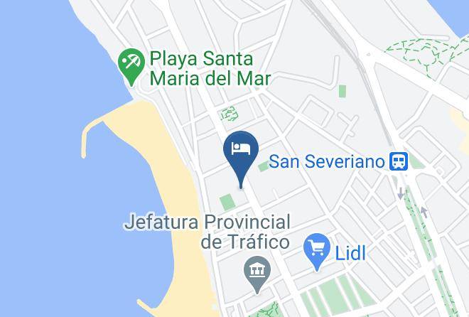 Cadiz - Hotel Monte Puertatierra Maps