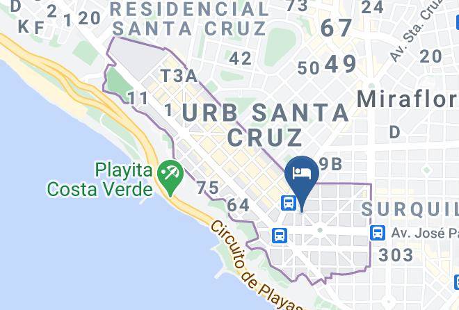 Hotel Monte Real Map