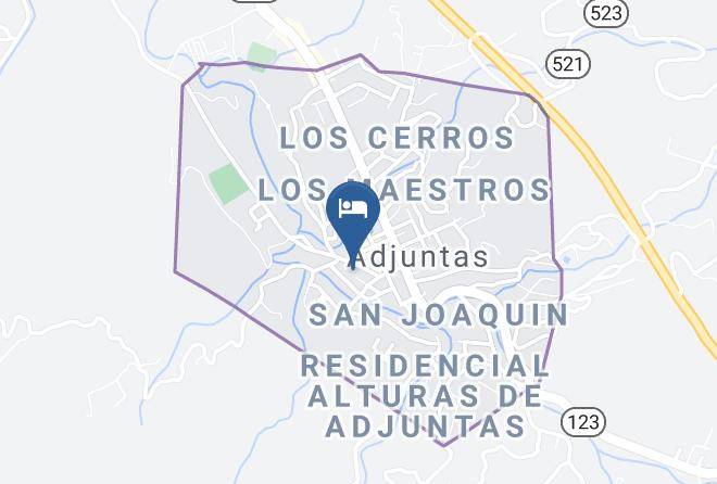 Adjuntas - Hotel Monte Rio Maps