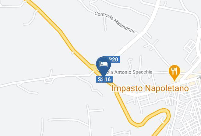 Brindisi - Hotel Monte Sarago Maps