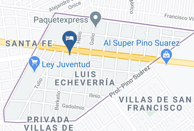 Durango Luis Echeverria Alvarez - Hotel Monte Sinai Maps