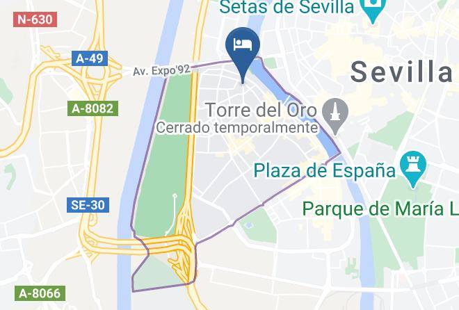 Seville - Hotel Monte Triana Maps