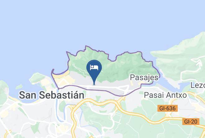 Gipuzkoa - Hotel Monte Ulia Maps