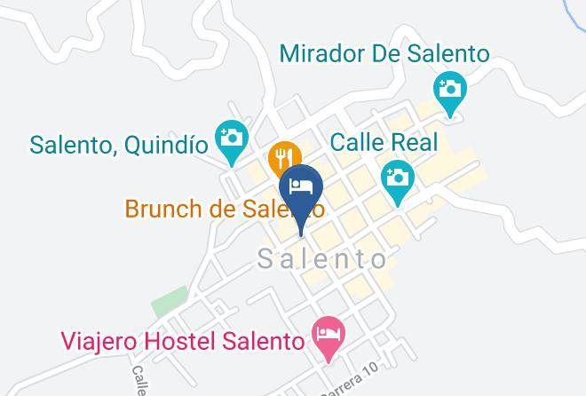 Salento - Hotel Monte Verde Maps