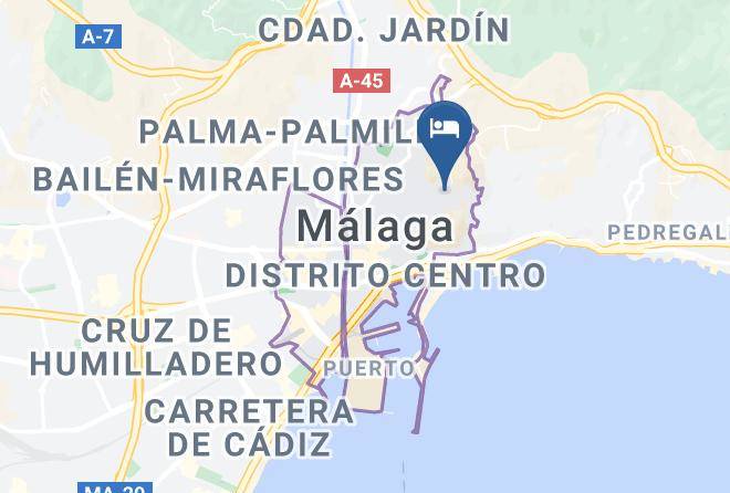 Malaga - Hotel Monte Victoria Maps