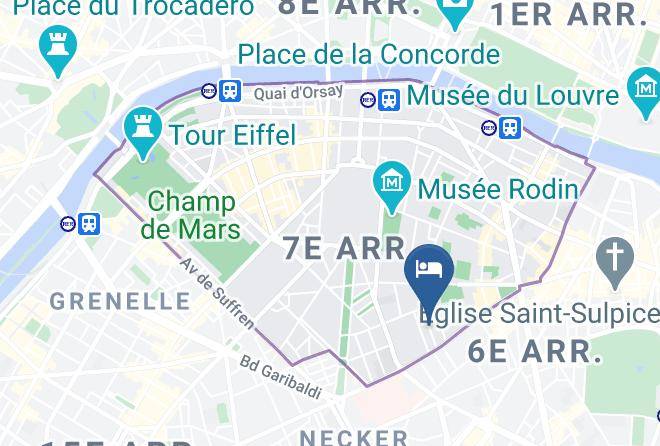 Paris - Hotel Montebello Maps