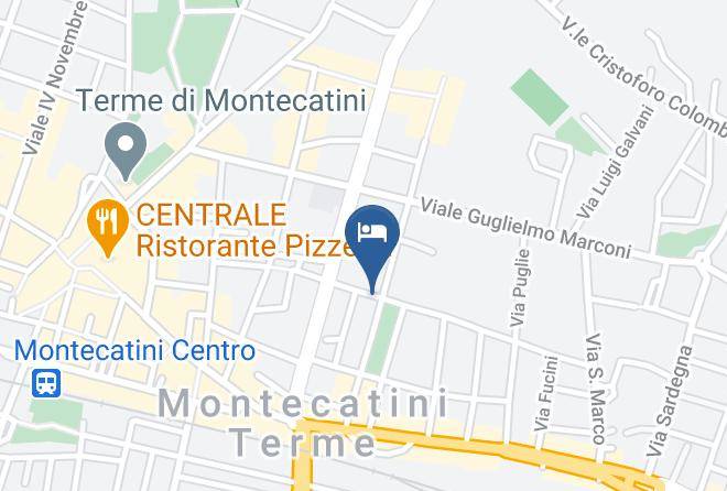 Pistoia - Hotel Montebello Maps