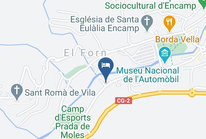 Hotel Montecarlo Andorra Map