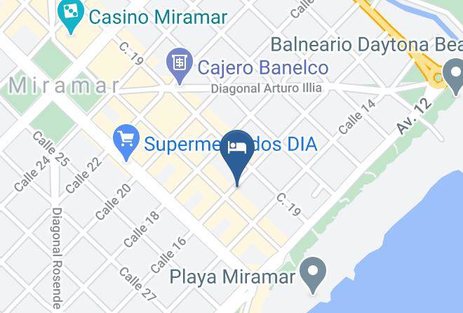 General Alvarado Partido - Hotel Montecarlo Maps