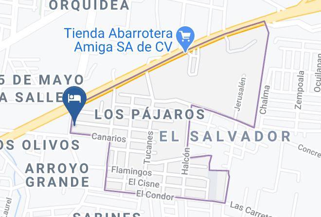 Tuxtla Gutierrez - Hotel Montecarlo Maps