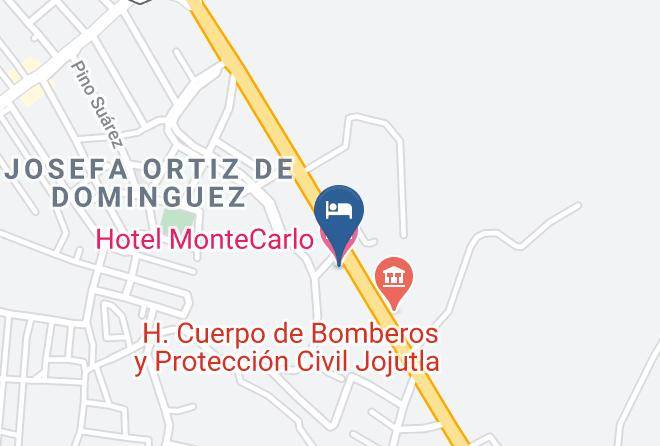 Jojutla - Hotel Montecarlo Y Centro De Convenciones Maps
