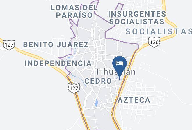 Tihuatlan - Hotel Montecasino Maps