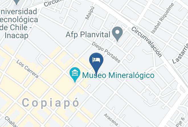 Copiapo Province - Hotel Montecatini Maps