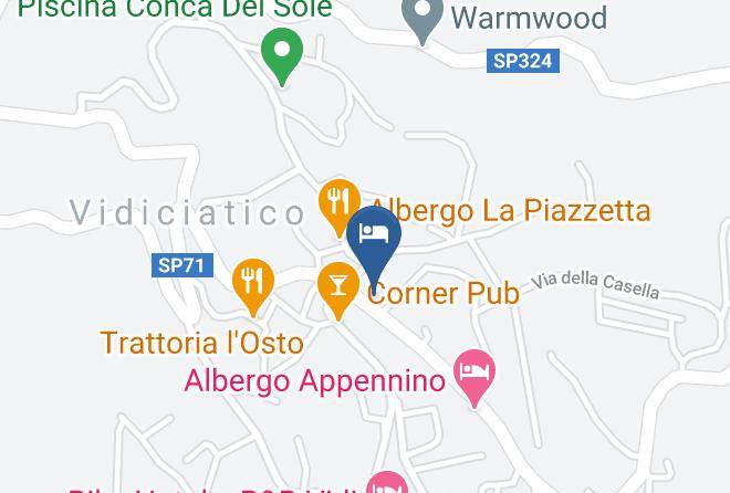 Bologna - Hotel Montegrande Maps