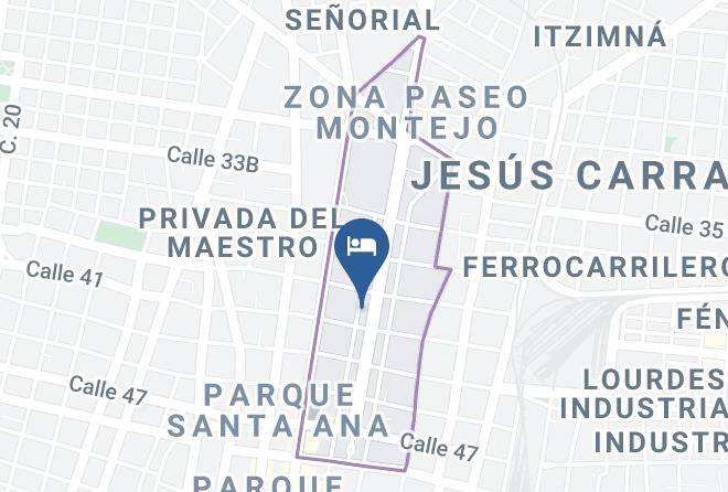 Merida - Hotel Montejo Palace Maps