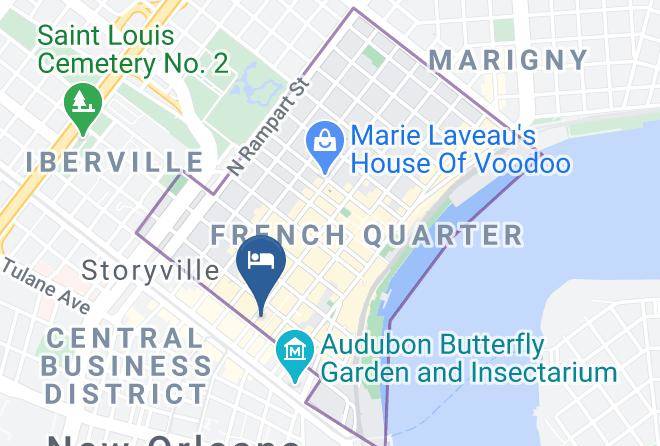 Hotel Monteleone Map