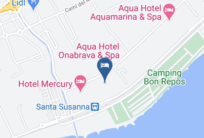 Barcelona - Hotel Montemar Maritim Maps
