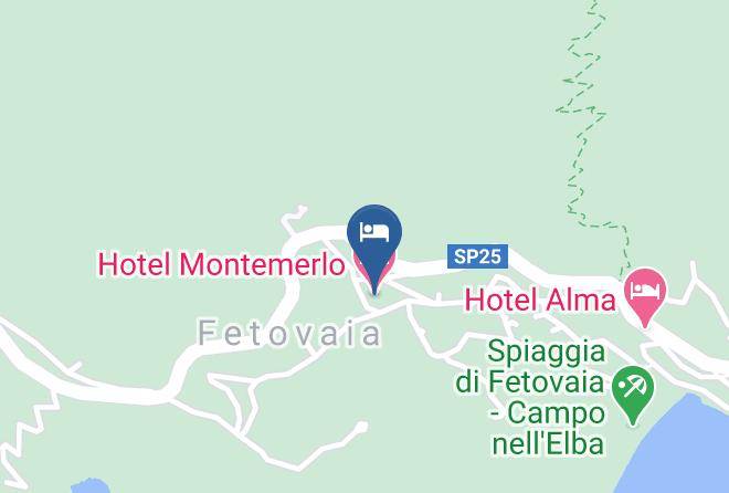 Leghorn - Hotel Montemerlo Maps