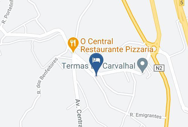 Castro Daire - Hotel Montemuro Maps