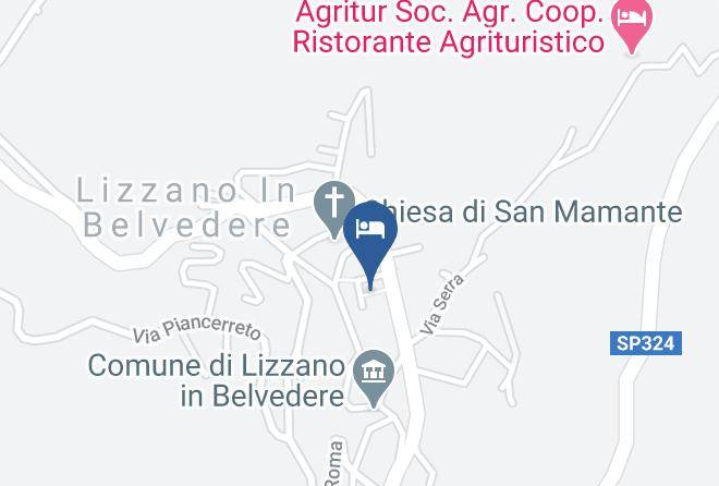Bologna - Hotel Montepizzo Maps