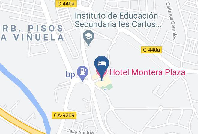 Cadiz - Hotel Montera Plaza Maps