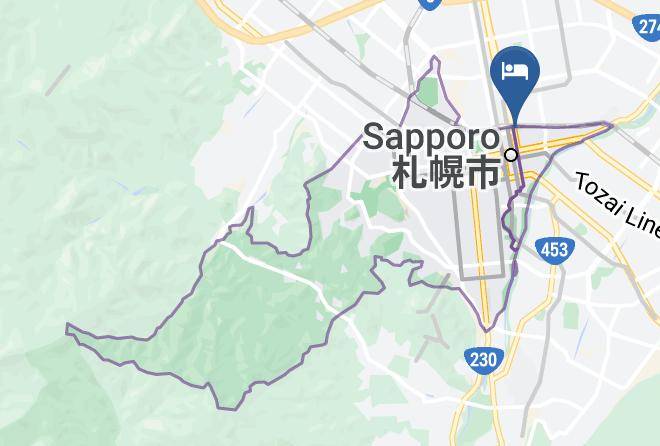 Sapporo City Chuo Ward - Hotel Monterey Sapporo Maps